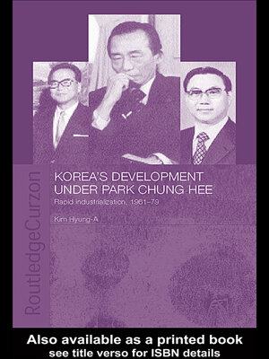 cover image of Korea's Development Under Park Chung Hee